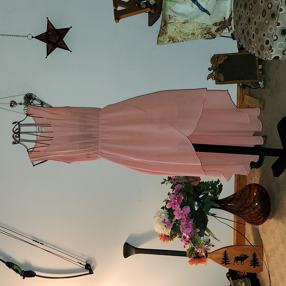 Sams Souci peach dress